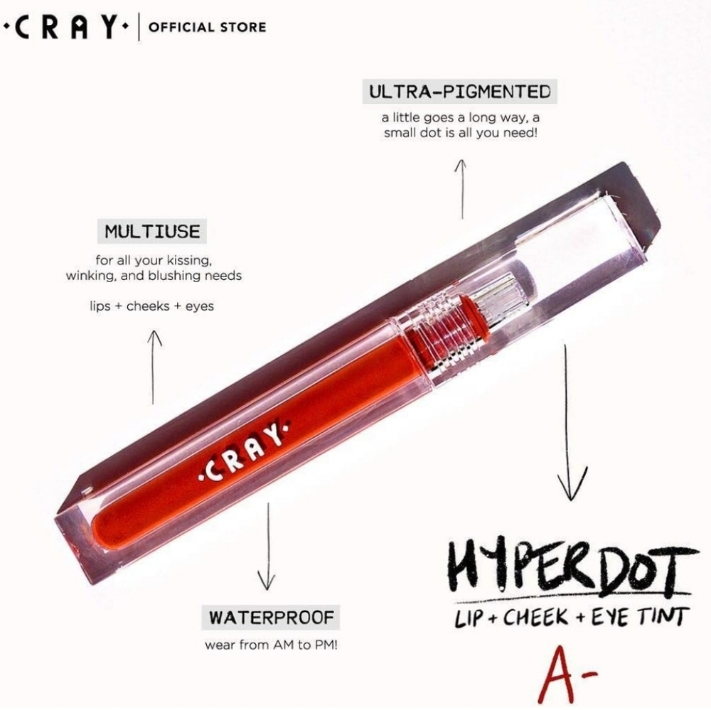 Set of 6 Hyper Pigmented Lip and Cheek Colors.